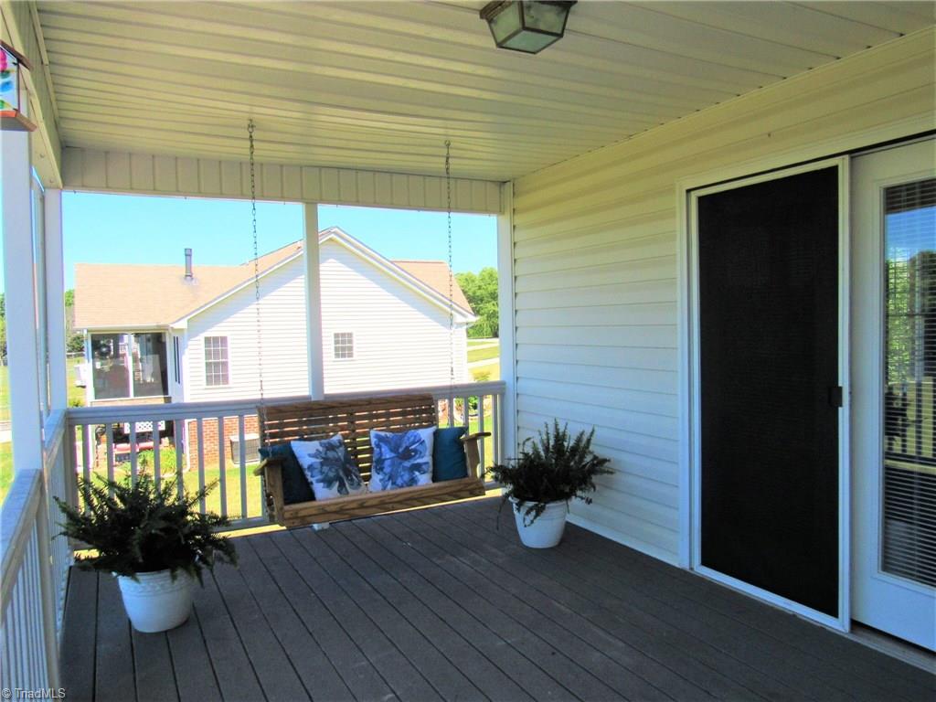 1511 Enterprise Road Lexington, NC 27295 - Photo 23 of 26 Amazing covered deck with no maintenance vinyl decking!