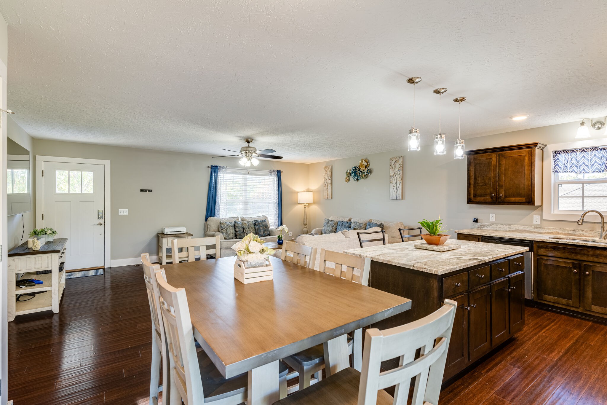 1688 Rock Bridge Road Bethpage, TN 37022 - Photo 9 of 29 a large kitchen with a table and chairs