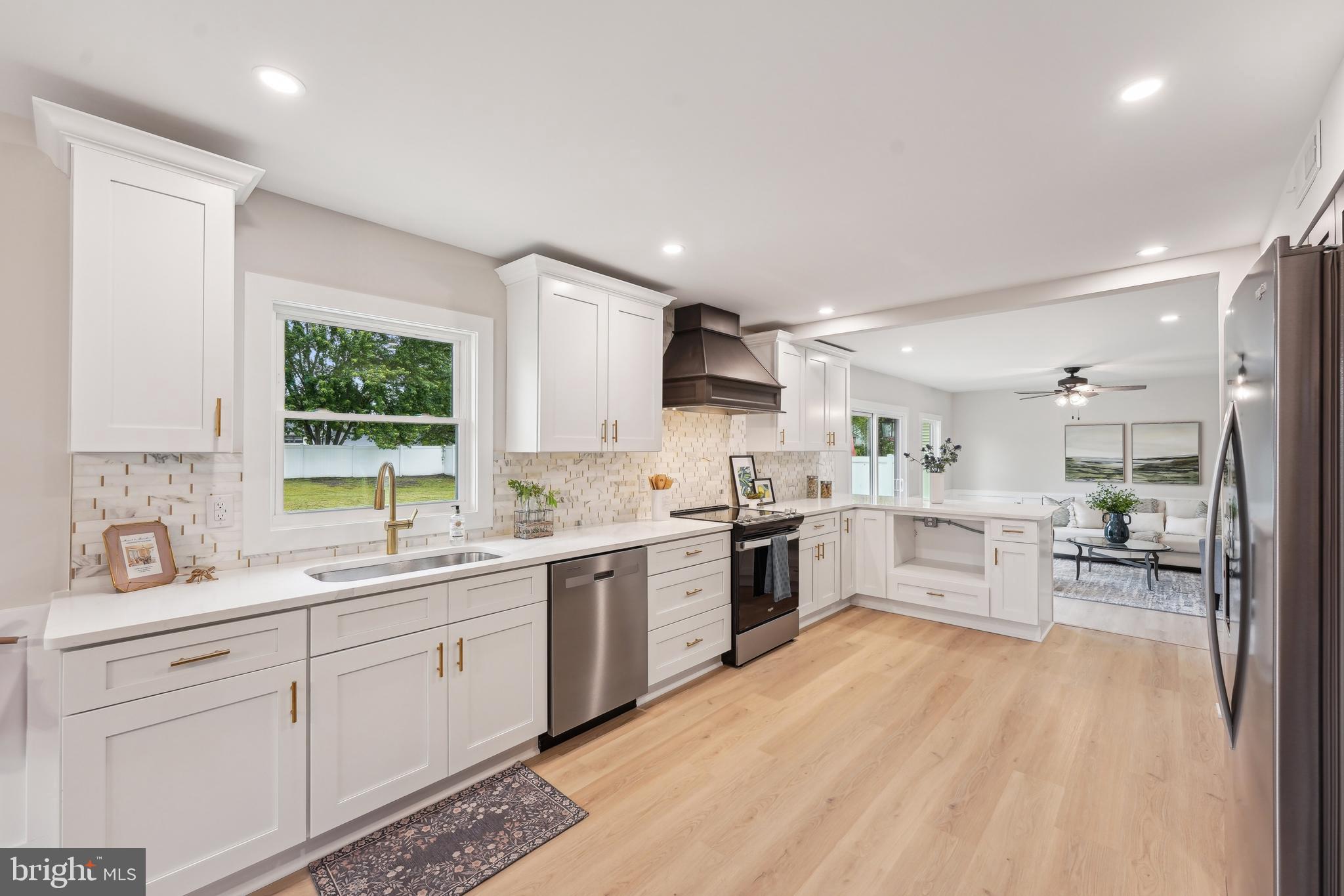 44 Concord Road Marlton, NJ 08053 - Photo 12 of 43 a large white kitchen with cabinets a sink and appliances