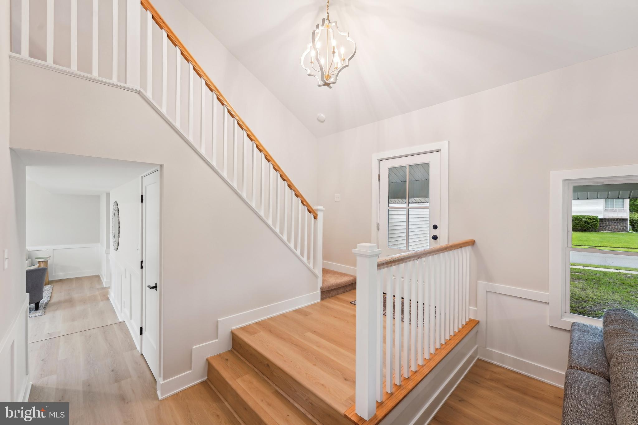 44 Concord Road Marlton, NJ 08053 - Photo 21 of 43 a view of staircase with railing and white walls