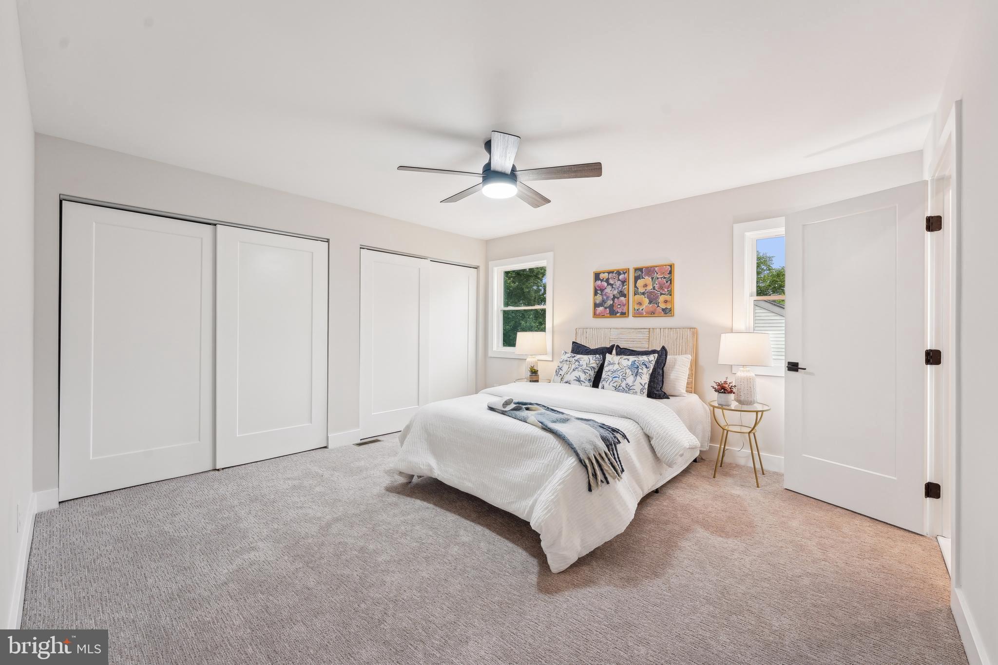 44 Concord Road Marlton, NJ 08053 - Photo 26 of 43 a spacious bedroom with a bed and a ceiling fan