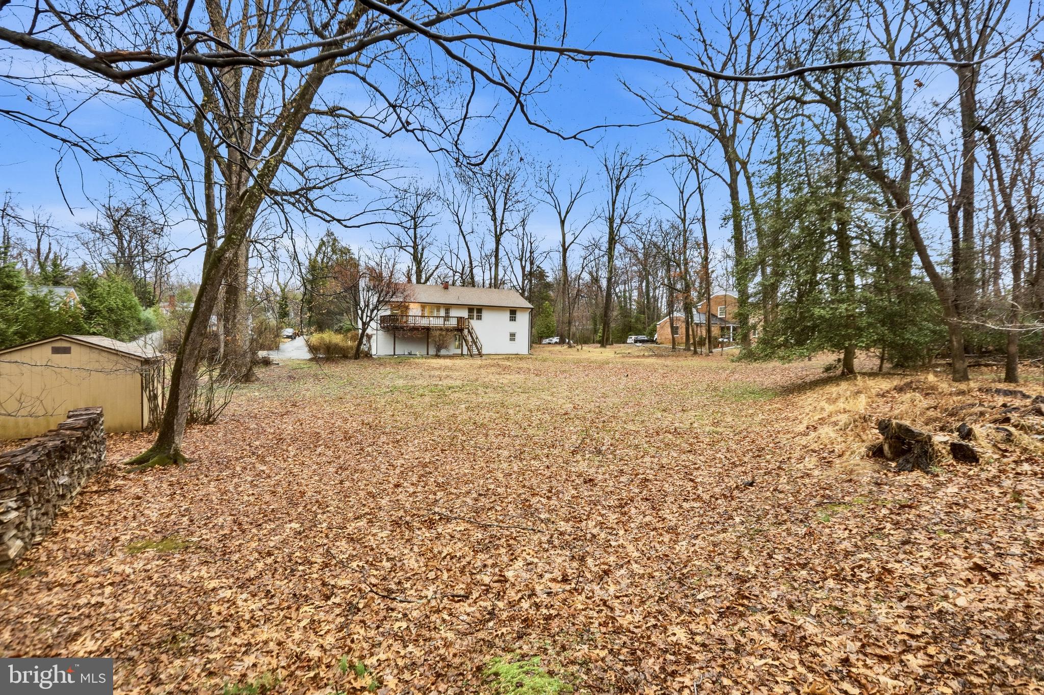11328 Vale Road Oakton, VA 22124 - Photo 31 of 34 a view of a yard with snow