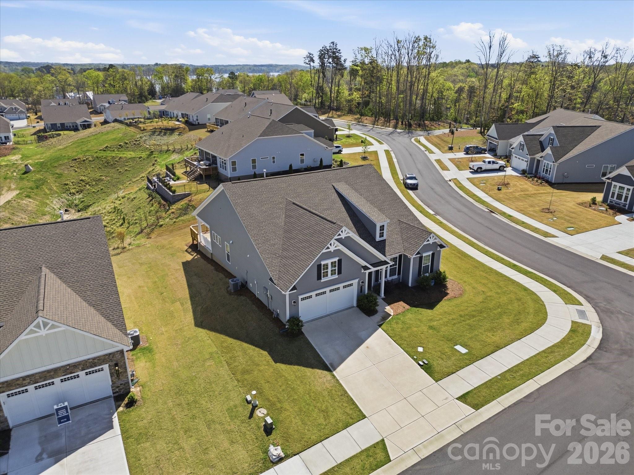 7004 Treetop Court York, SC 29745 - Photo 5 of 47 an aerial view of residential houses with outdoor space