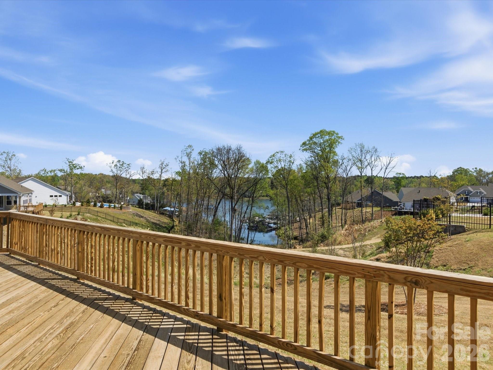 7004 Treetop Court York, SC 29745 - Photo 7 of 47 a view of city and mountain from a balcony