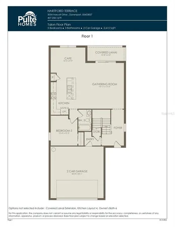 $2,645 | 3735 Haddon Avenue, Davenport, FL 33837