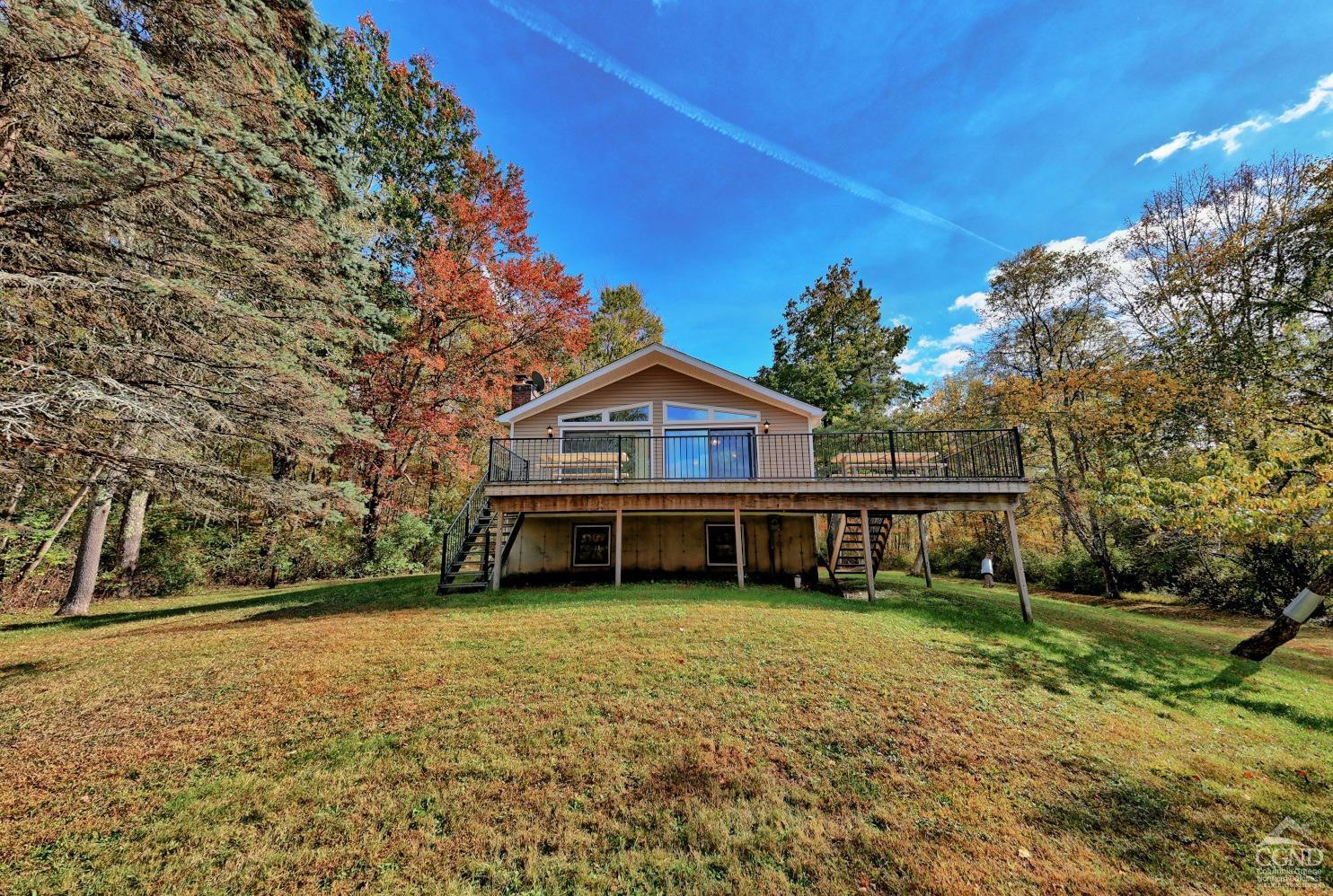 496 New Forge Road Ancram, NY 12502 - Photo 68 of 87 a view of house with outdoor space and swimming pool