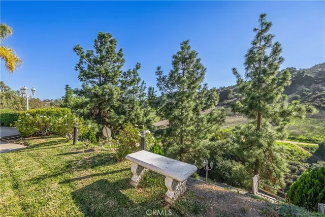 a view of an outdoor space and yard