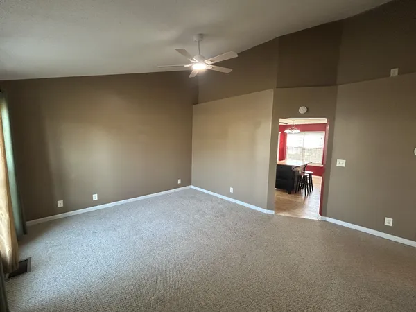 a view of empty room