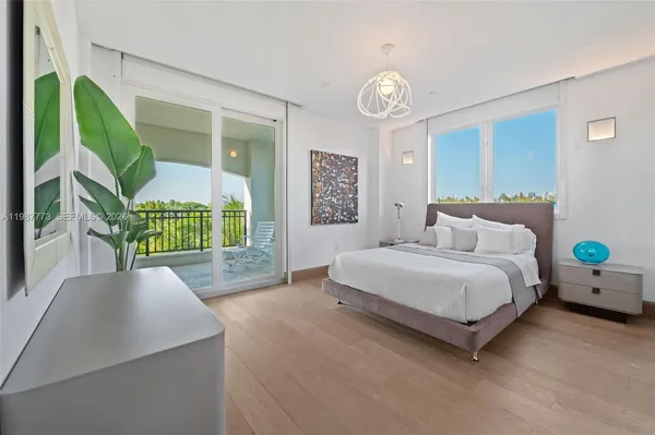 a view of balcony with furniture