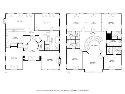 a picture of a floor plan