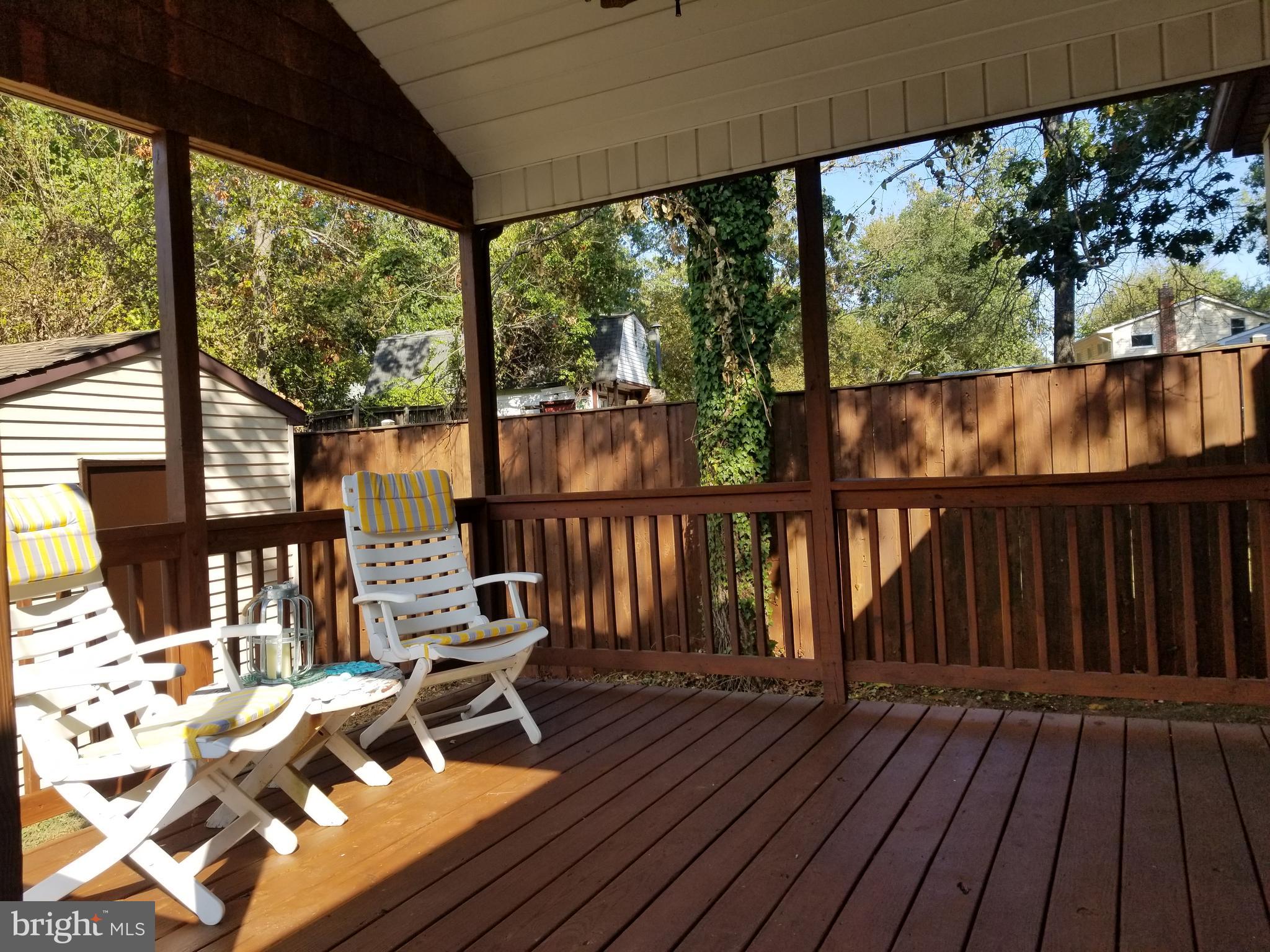 610 Riverside Drive Pasadena, MD 21122 - Photo 32 of 75 Relax or Entertain on your covered deck!