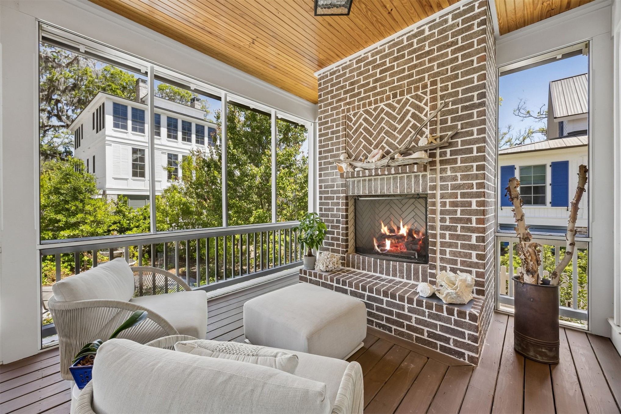 100 Old Well Road Fernandina Beach, FL 32034 - Photo 57 of 92 Outdoor Fireplace