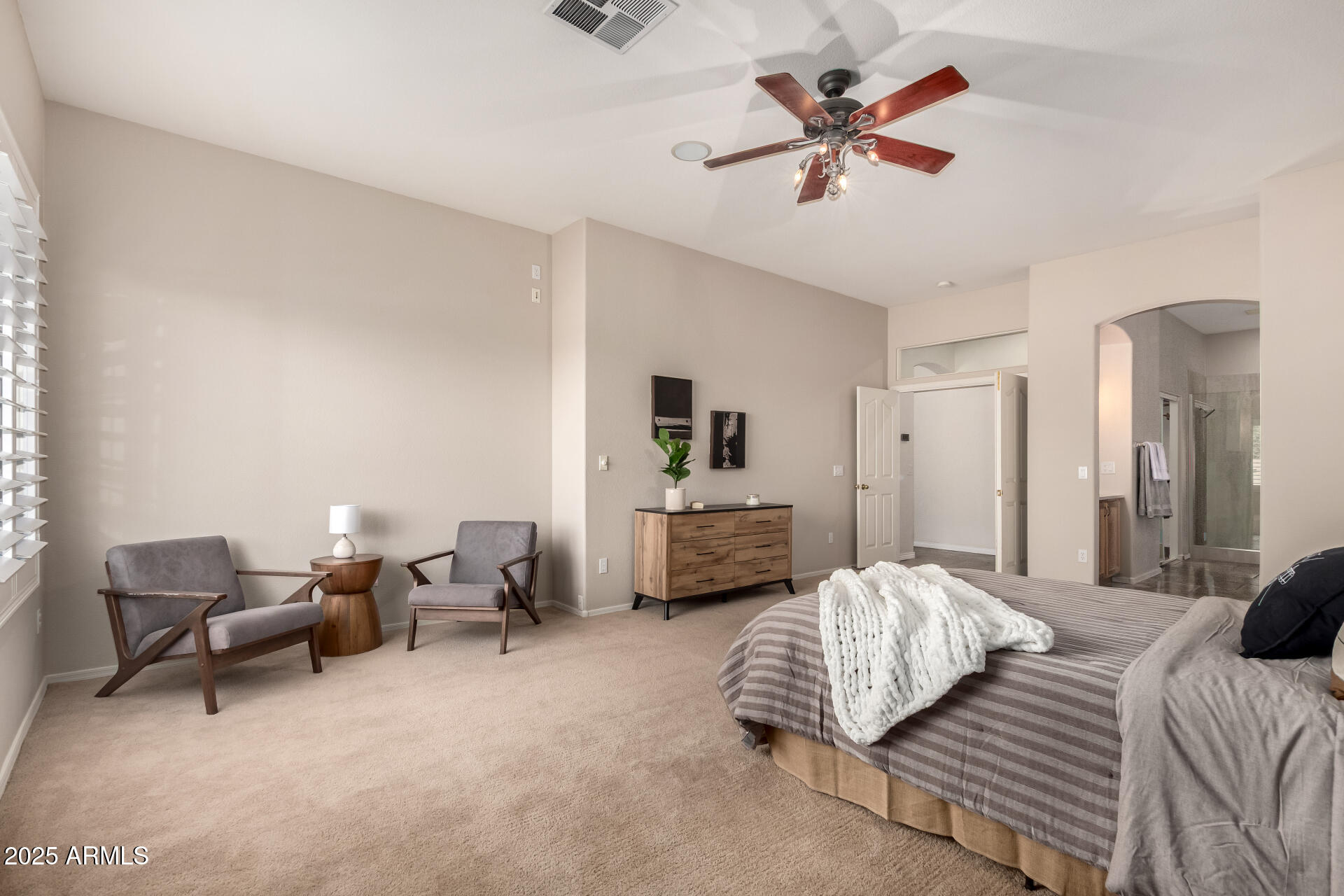 434 East Sheffield Avenue Gilbert, AZ 85296 - Photo 4 of 52 a bedroom with furniture and a bed