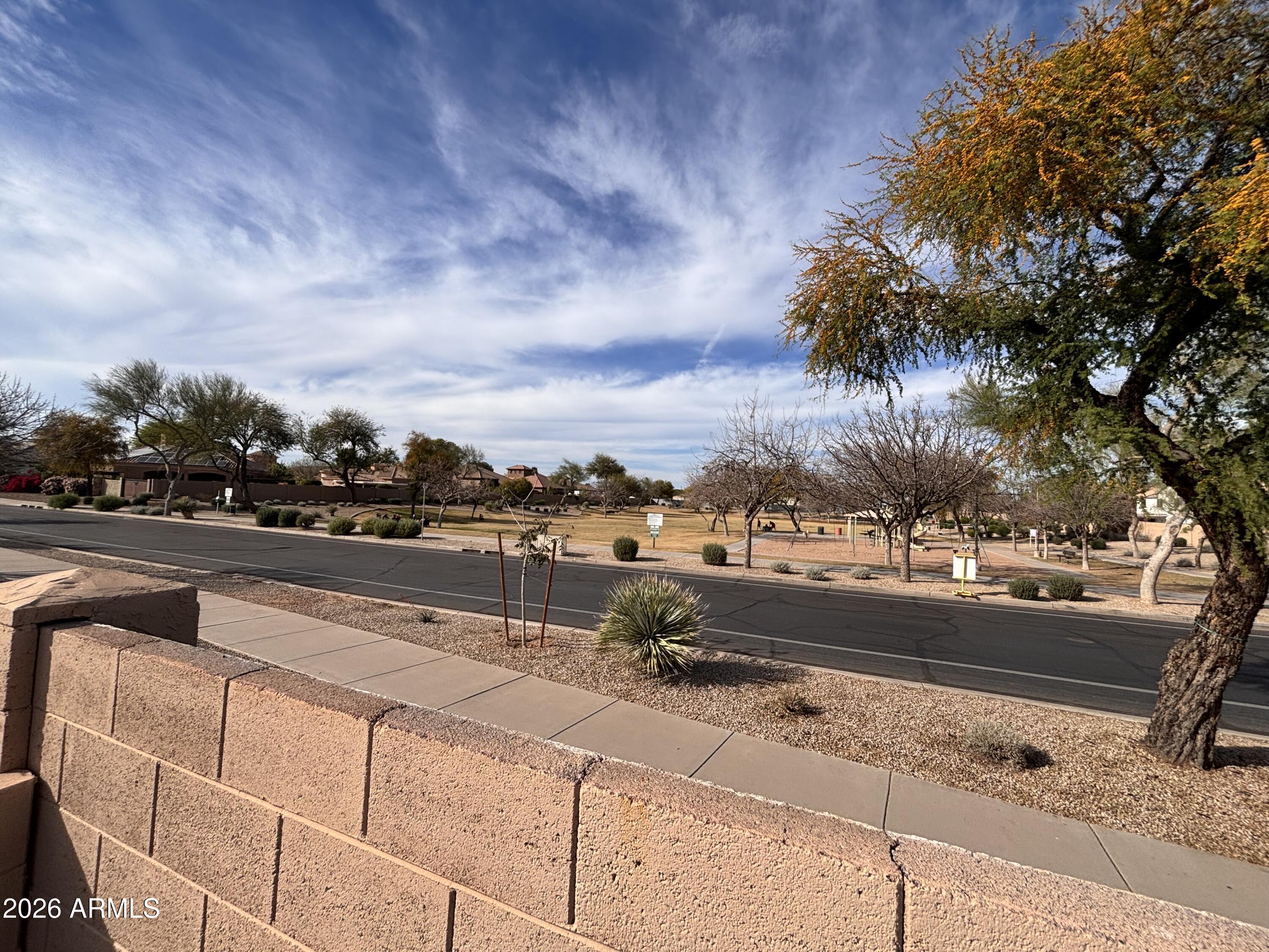 434 East Sheffield Avenue Gilbert, AZ 85296 - Photo 48 of 52 a view of a terrace with skyline
