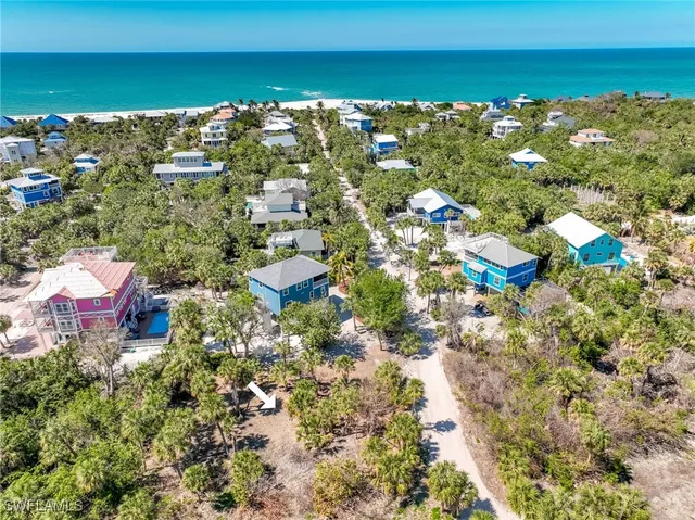 a view of a city with ocean view