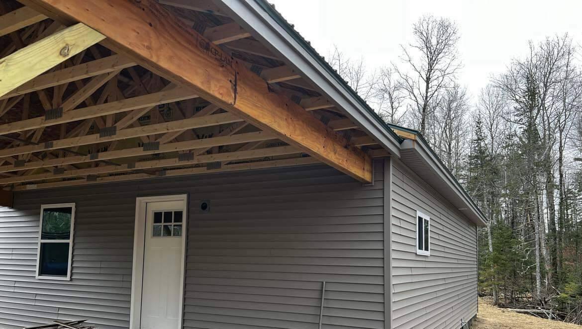 236 Bill Luce Road Washington, ME 04574 - Photo 6 of 43 Right Exterior Entry