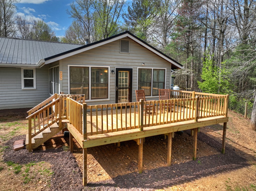 927 Hefner Lake Road Ellijay, GA 30536 - Photo 54 of 60 Back of home