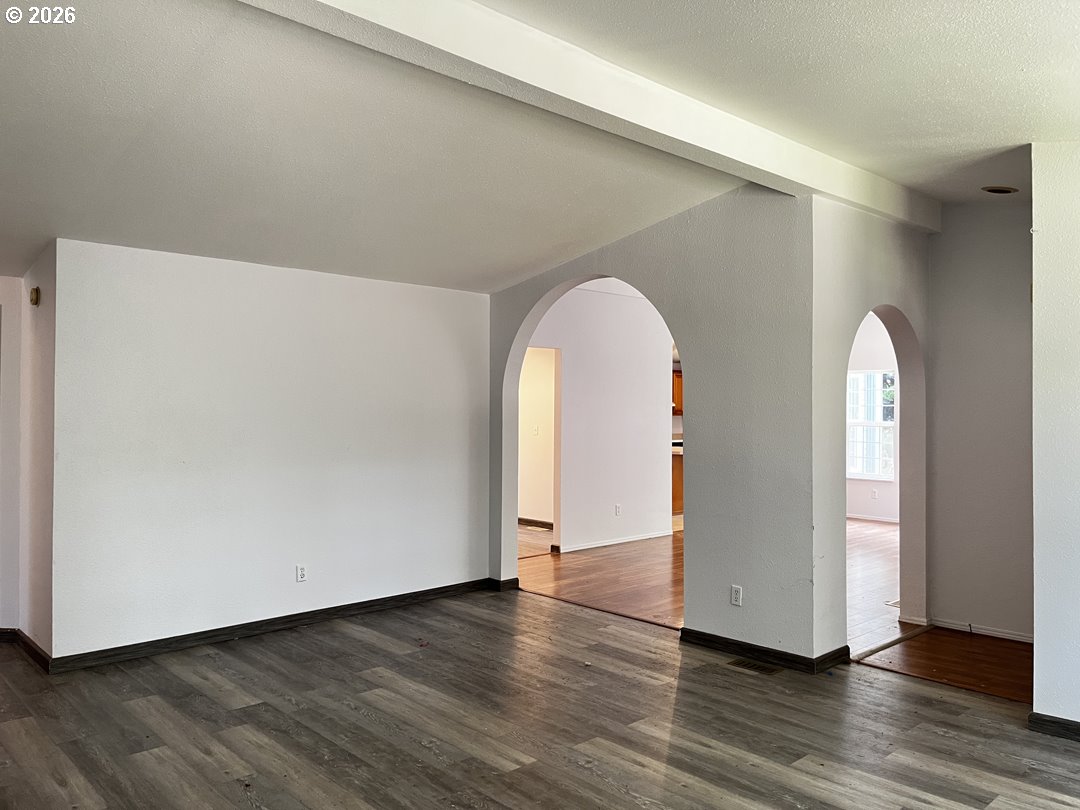 83411 Clear Lake Road Florence, OR 97439 - Photo 20 of 47 a view of empty room with wooden floor