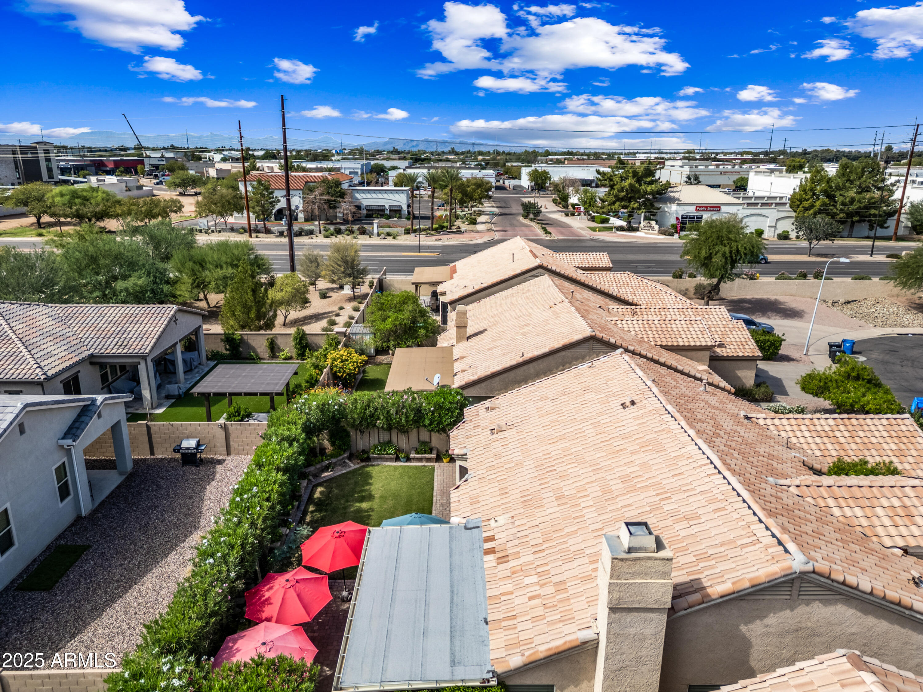 1541 West Chilton Avenue Gilbert, AZ 85233 - Photo 69 of 71 Backyard Aerial