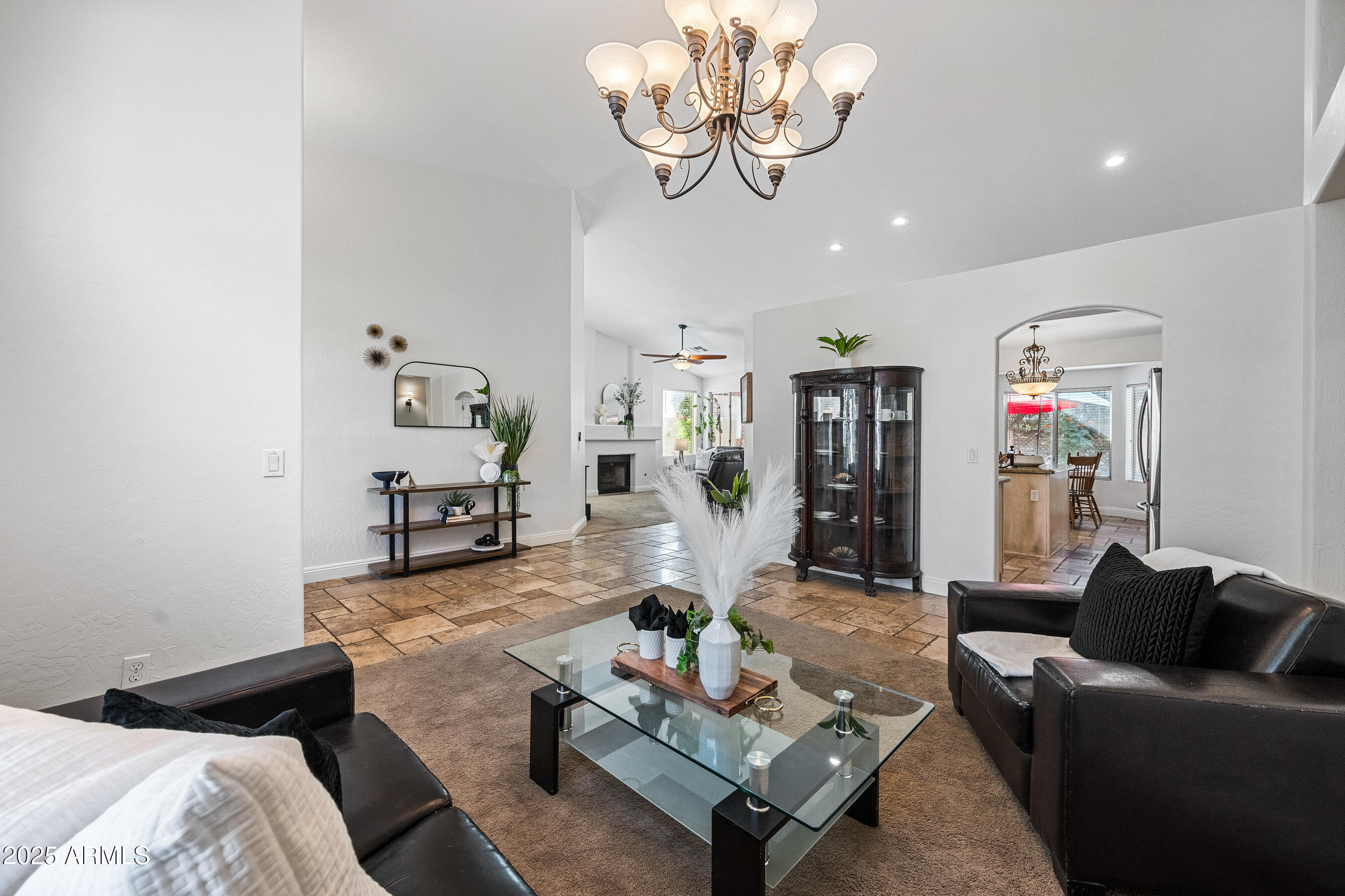 1541 West Chilton Avenue Gilbert, AZ 85233 - Photo 6 of 71 a living room with furniture and wooden floor