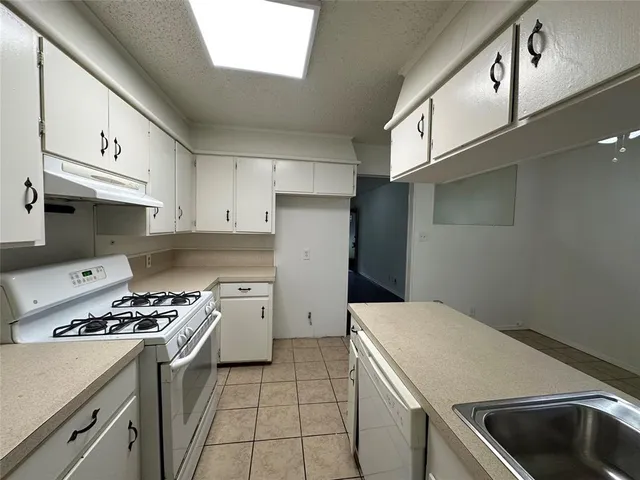 a kitchen with a stove a sink and a refrigerator