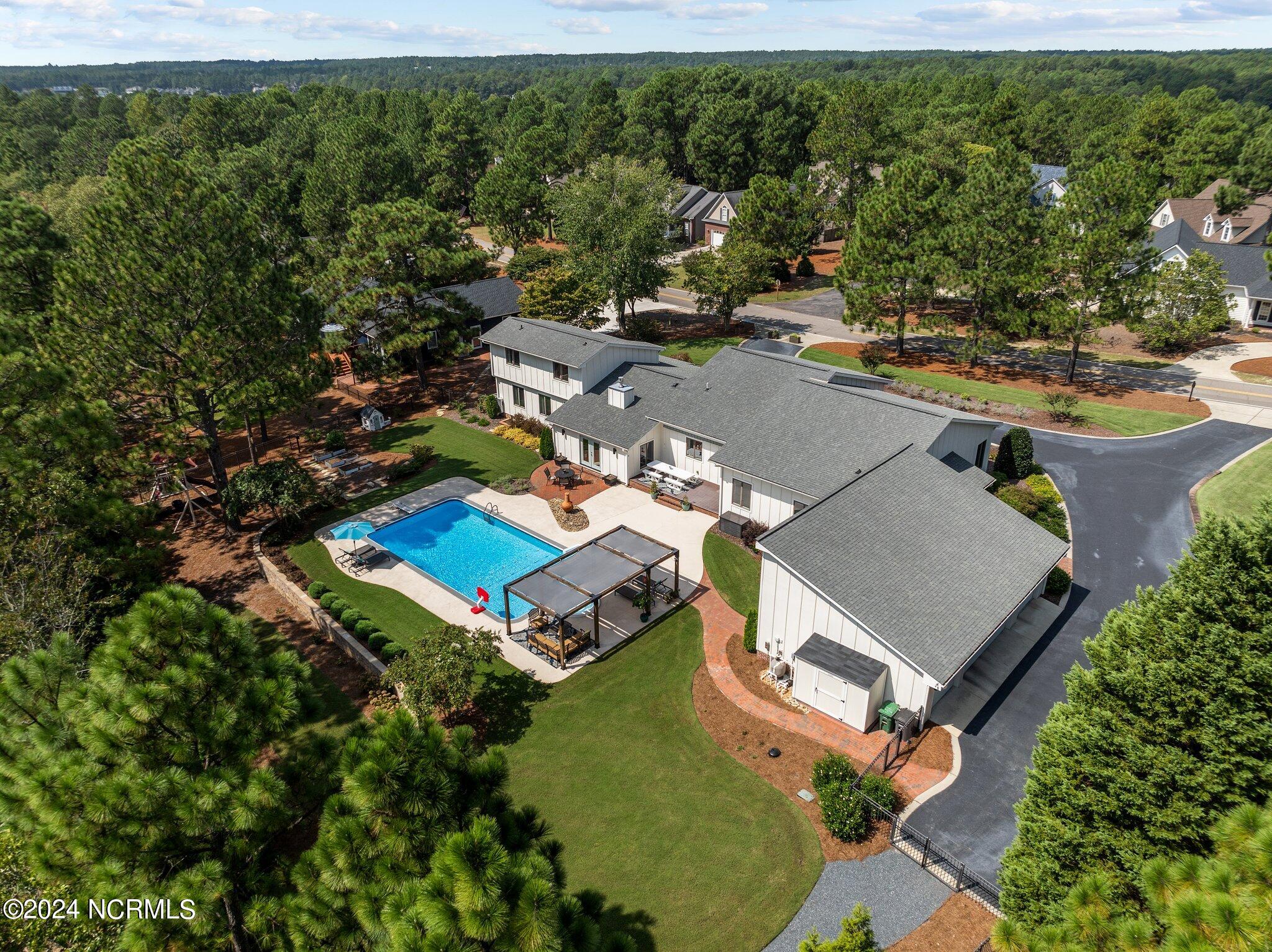 970 Diamondhead Drive South Pinehurst, NC 28374 - Photo 5 of 53 Arial view