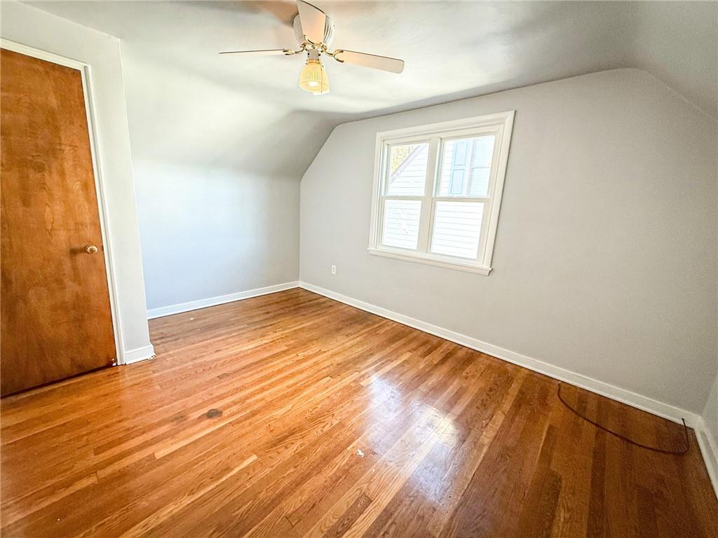 201 Wallula Avenue Butler, PA 16001 - Photo 27 of 41 a view of empty room with wooden floor and fan