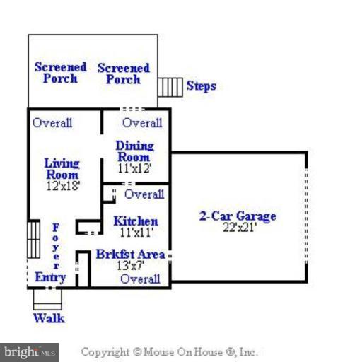 11731 Quay Road Oakton, VA 22124 - Photo 27 of 29 Floor Plan #1