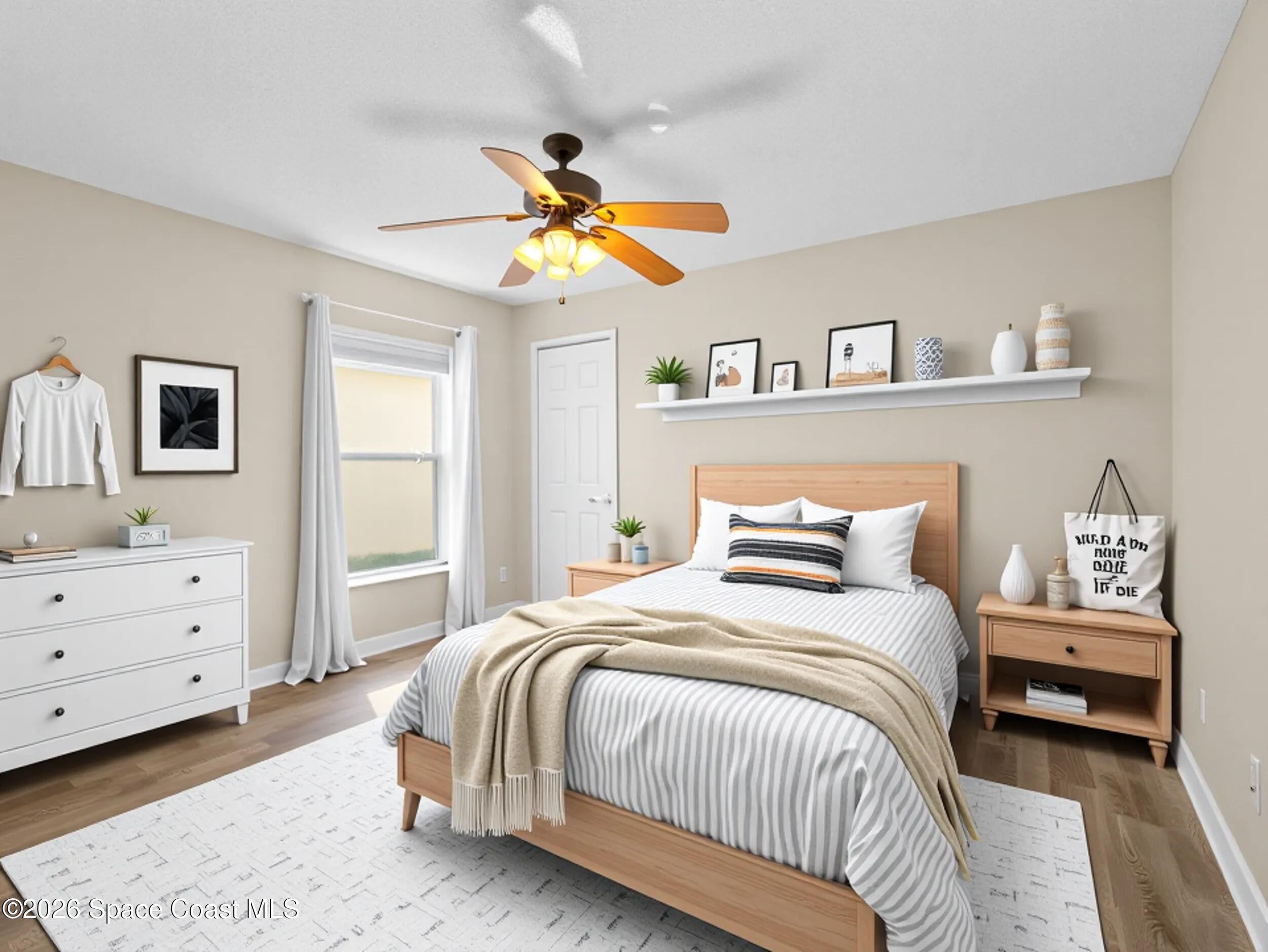 1273 Brumpton Place Rockledge, FL 32955 - Photo 21 of 39 1273 Brumpton - staged bdrm 4