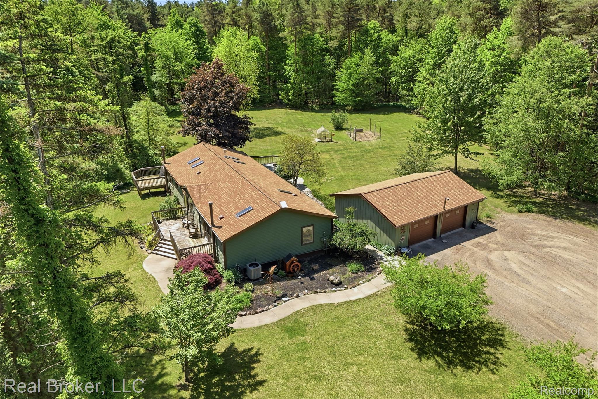 3167 Roods Lake Road Lapeer, MI 48446 - Photo 33 of 38 Aerial view.