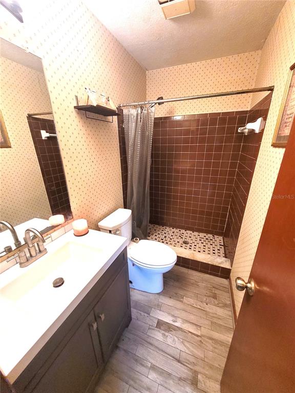 5203 Presidential Street Seffner, FL 33584 - Photo 15 of 21 a bathroom with a sink a toilet and shower
