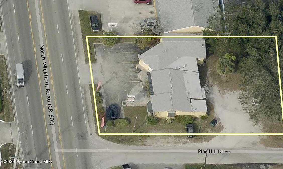1609 North Wickham Road Melbourne, FL 32935 - Photo 11 of 12 Aerial-2