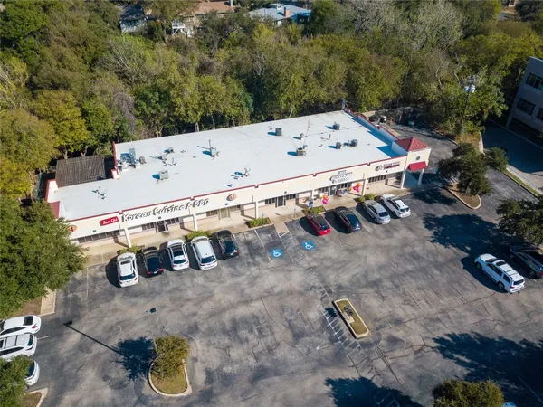 an aerial view of a