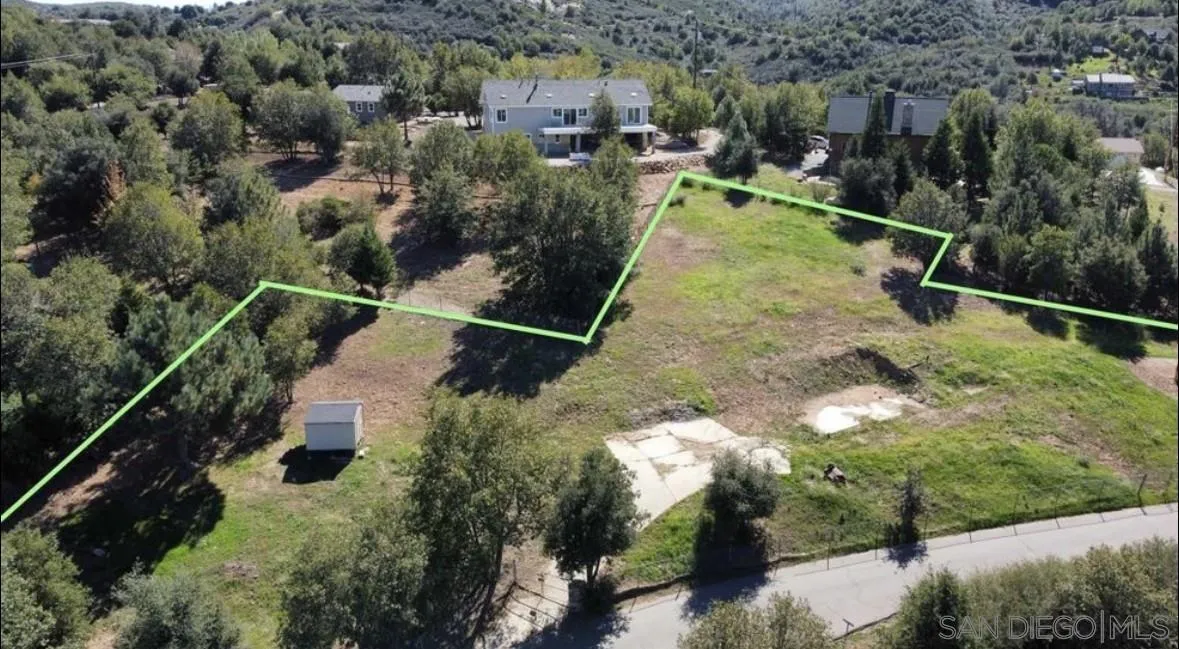 17461 Harrison Park Road, Unit 5 Julian, CA 92036 - Photo 3 of 22 an aerial view of residential house with outdoor space