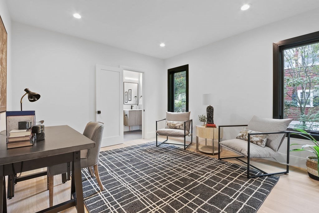 108 Bradford Street Needham, MA 02492 - Photo 16 of 42 a living room with furniture and a window