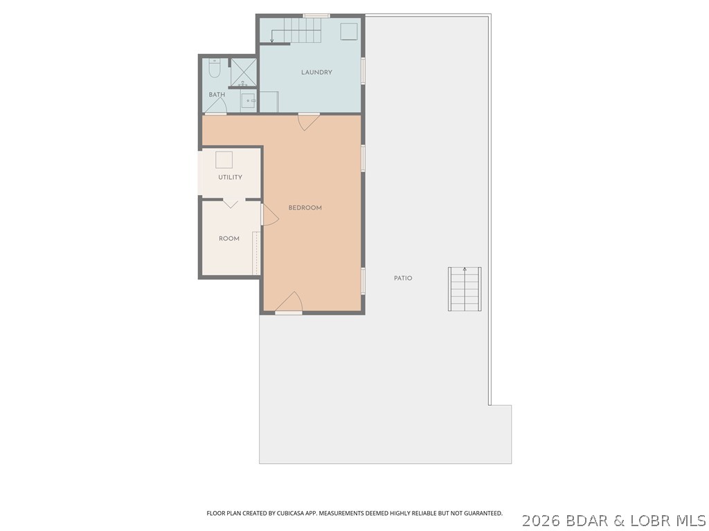 90 Arrowhead Beach Road Lake Ozark, MO 65049 - Photo 46 of 46 Basement Floor Plan