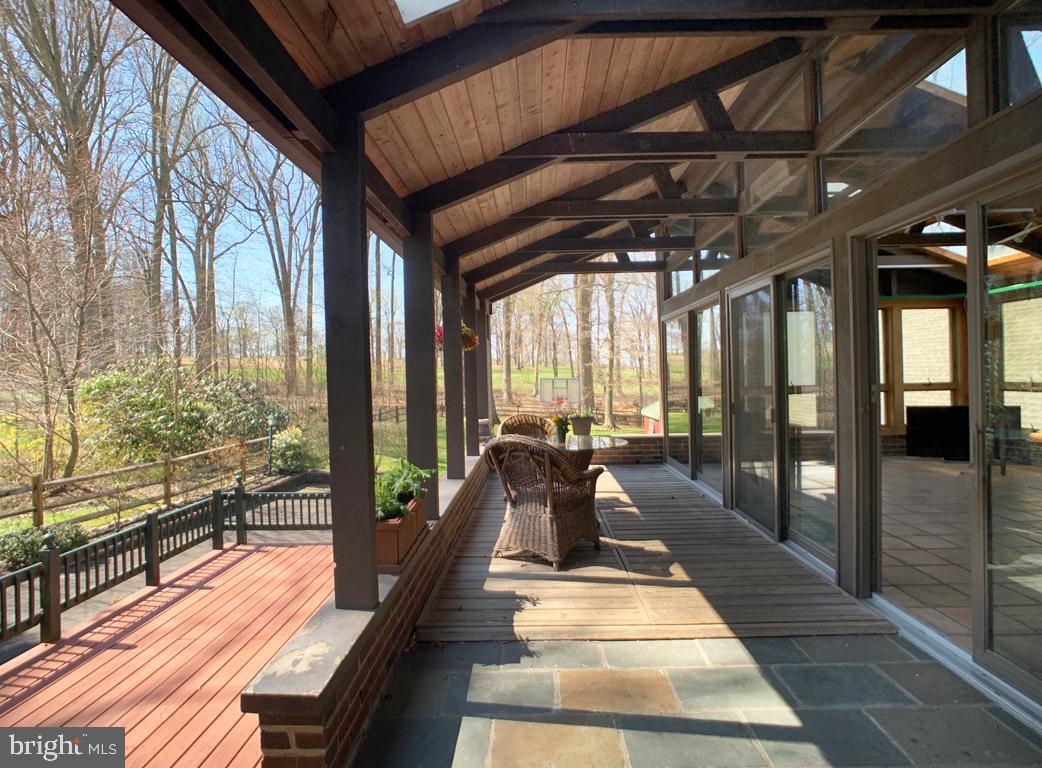 302 Brae Bourn Road Huntingdon Valley, PA 19006 - Photo 51 of 63 Open Deck and Covered Patio
