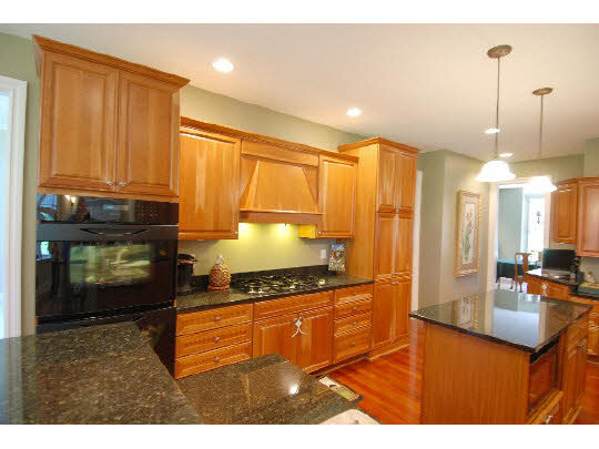 12737 Ashfield Road Caledonia, IL 61011 - Photo 2 of 11 a kitchen with stainless steel appliances granite countertop a stove a sink and a refrigerator