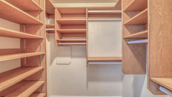 a walk in closet