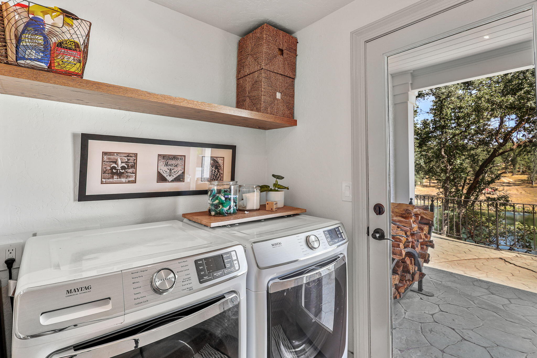 8709 Silver Bridge Road Palo Cedro, CA 96073 - Photo 26 of 88 Downstairs Laundry Room