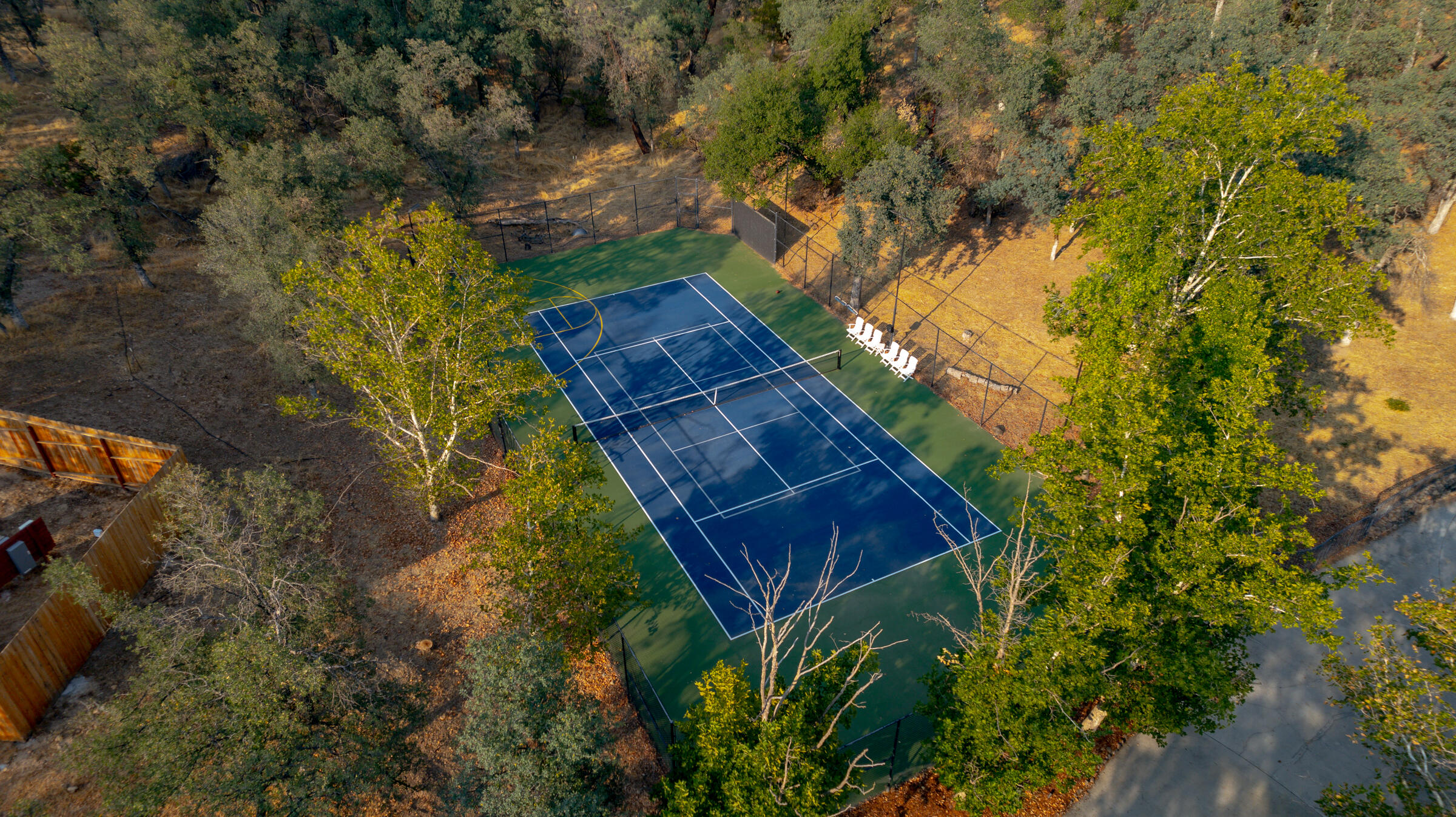 8709 Silver Bridge Road Palo Cedro, CA 96073 - Photo 86 of 88 Tennis Court