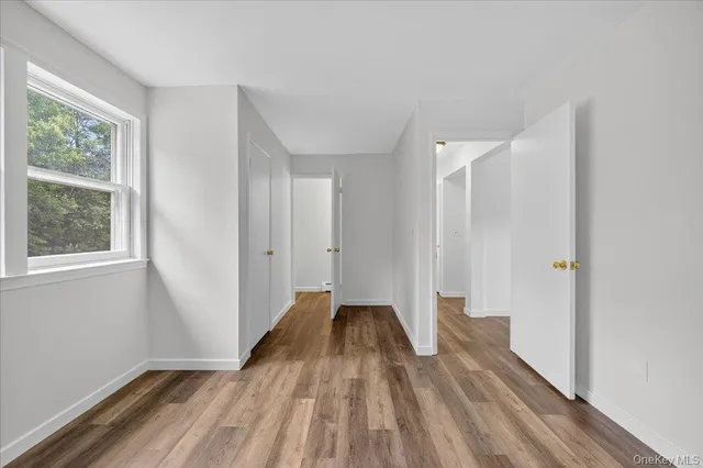 a view of wooden floor in a room