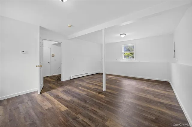 wooden floor in an empty room
