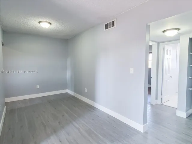 wooden floor in an empty room