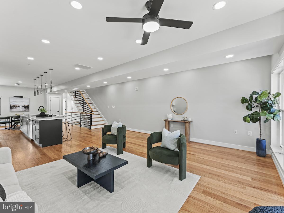 4318 7th Street Northwest, Unit 2 Washington, DC 20011 - Photo 20 of 33 Modern elegance in open living space.