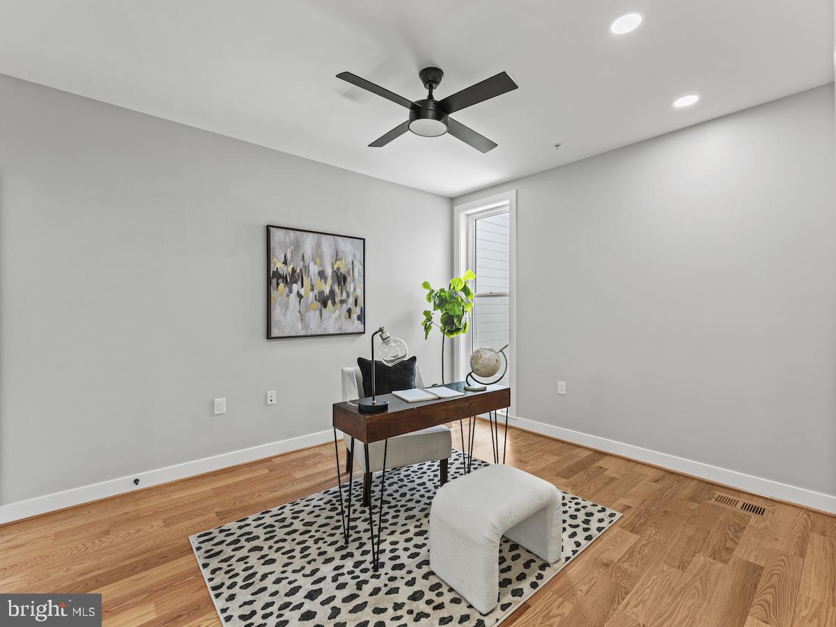 4318 7th Street Northwest, Unit 2 Washington, DC 20011 - Photo 23 of 33 Bright and modern workspace oasis.
