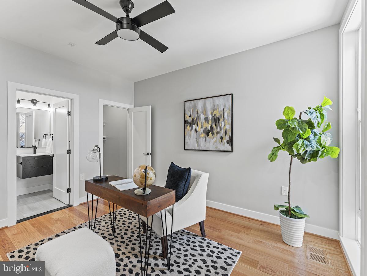 4318 7th Street Northwest, Unit 2 Washington, DC 20011 - Photo 24 of 33 Bright and airy home office retreat.