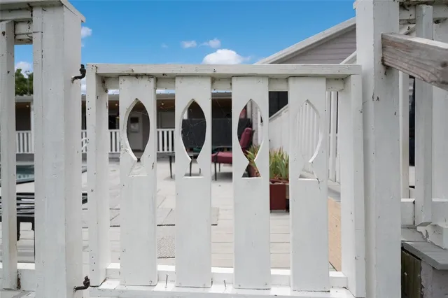 a view of a lake with a big yard