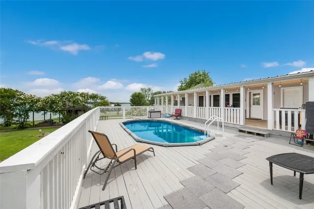 a house view with a outdoor space and sitting space