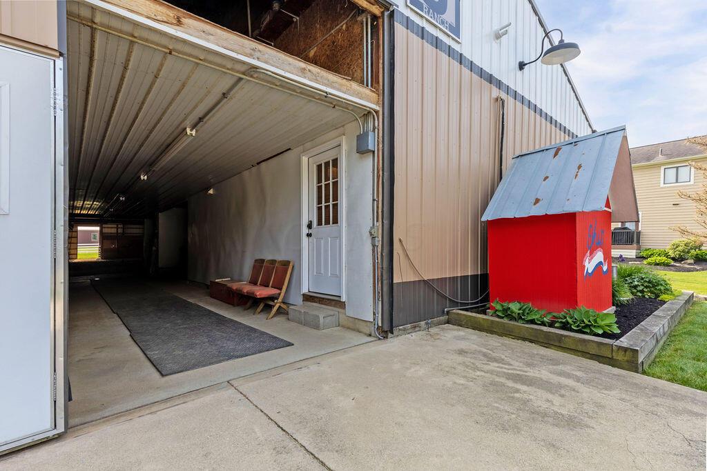 10389 Center Village Road, Unit A Galena, OH 43021 - Photo 36 of 39 back door leading to the barndominium